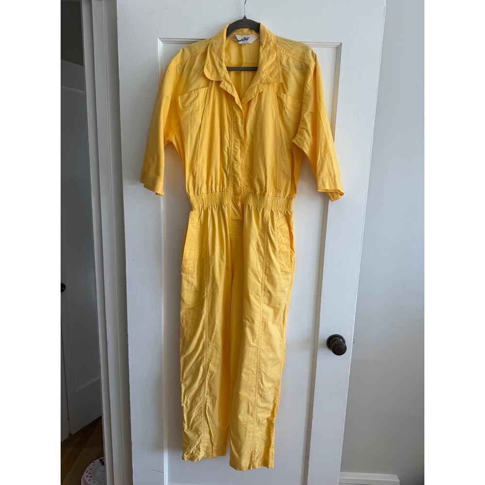Diane Von Furstenberg Yellow Jumpsuit Romper